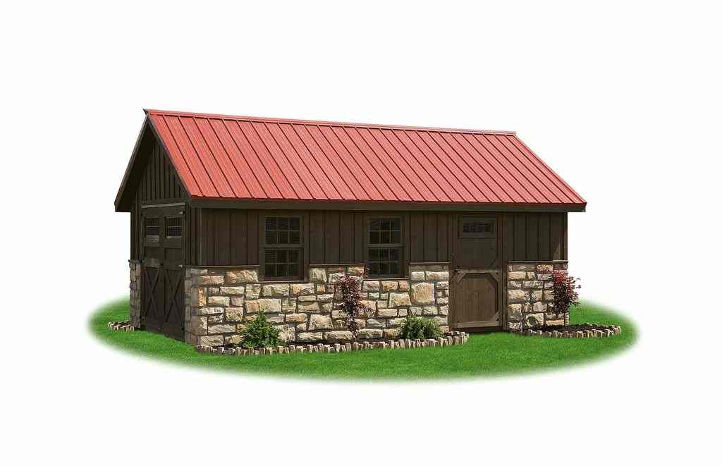 10x12 Cape Cod Style Shed with vinyl siding - Image 4