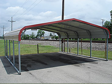 Steel Boat or RV Storage Carport - Image 5