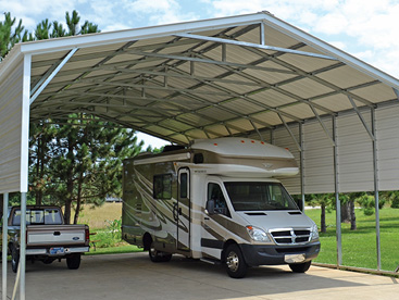 Steel Boat or RV Storage Carport - Image 3