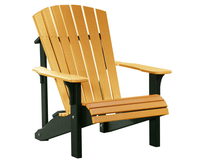 Deluxe-Adirondack-Chair-Cedar-&-Black