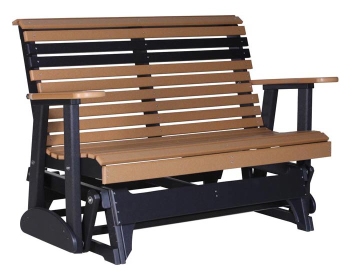 4' Plain Style Glider Bench - Image 5