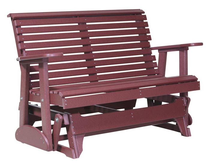 4' Plain Style Glider Bench - Image 6