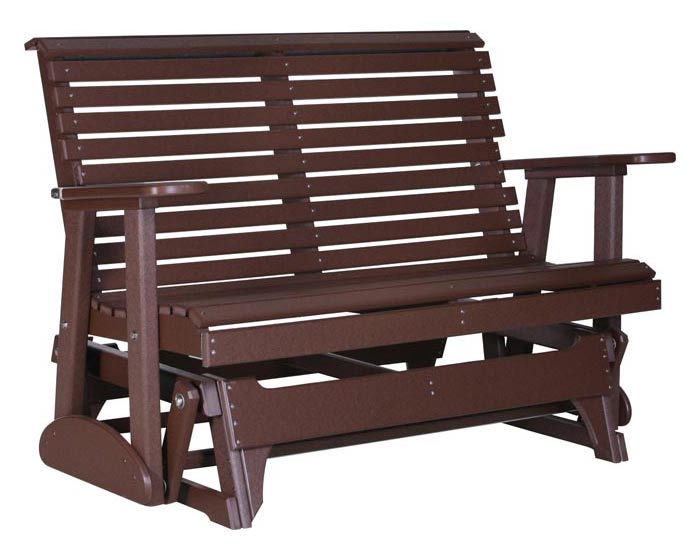 4' Plain Style Glider Bench - Image 7