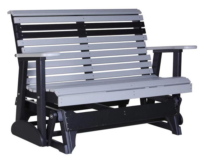 4' Plain Style Glider Bench - Image 8