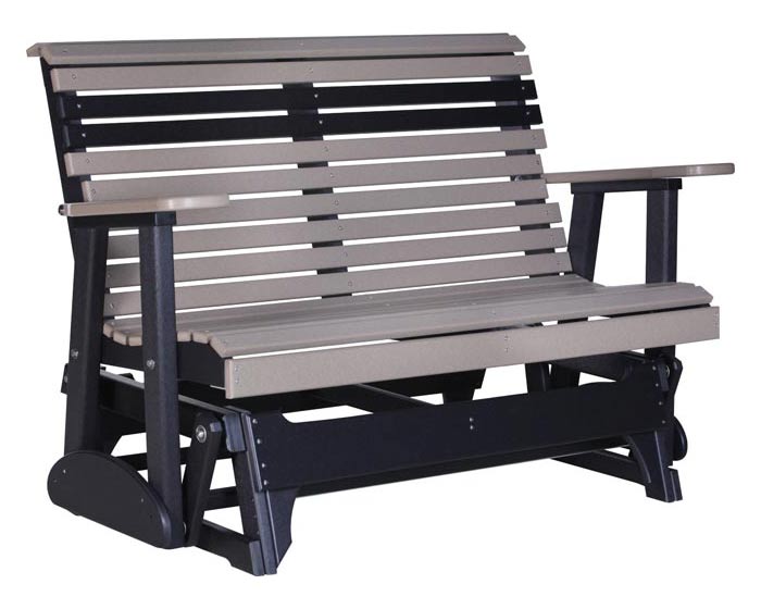 4' Plain Style Glider Bench - Image 9