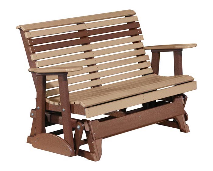 4' Plain Style Glider Bench - Image 4
