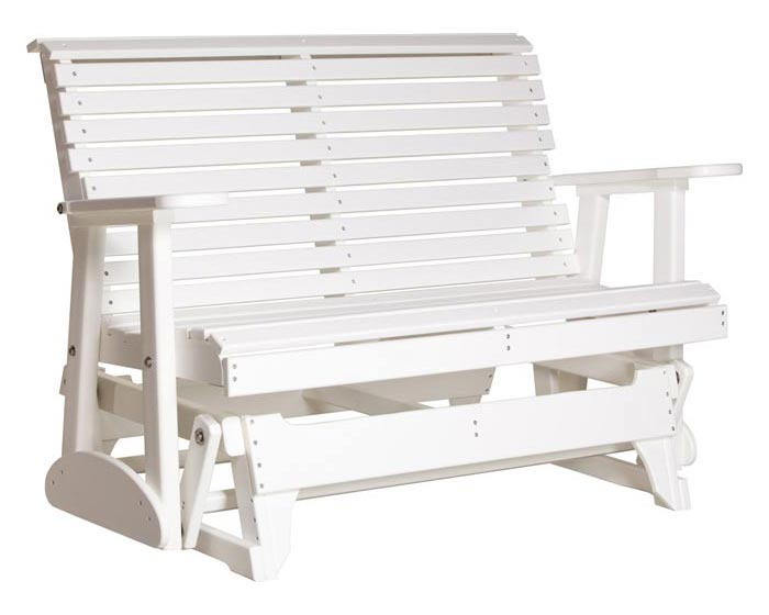 4' Plain Style Glider Bench - Image 11