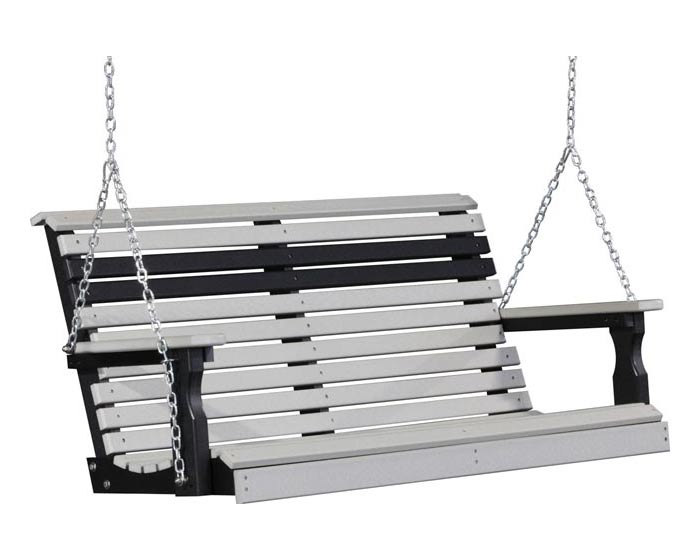 4 Foot Plain Porch Swing - Image 7