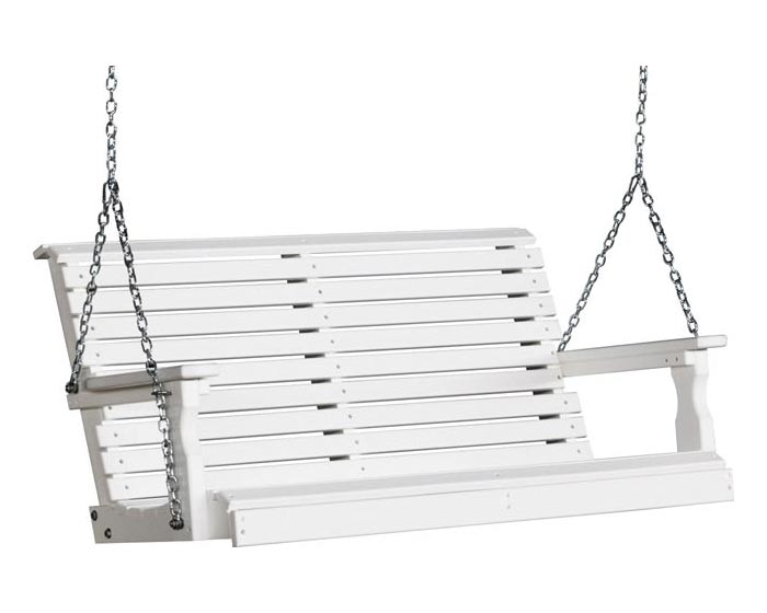 4 Foot Plain Porch Swing - Image 11