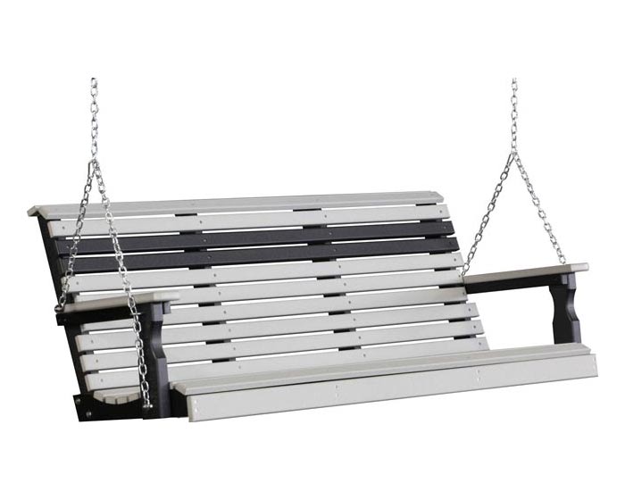 5 Foot Plain Porch Swing - Image 7