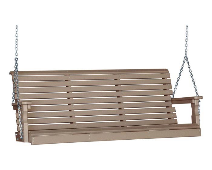 5 Foot Plain Porch Swing - Image 10