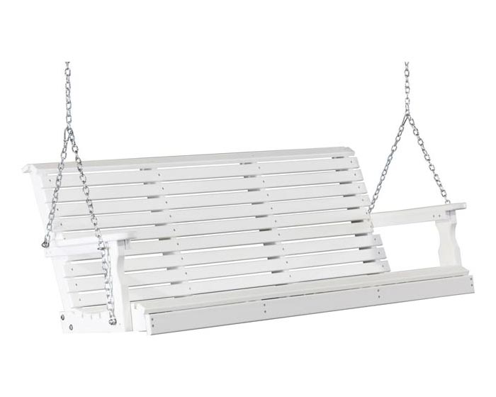 5 Foot Plain Porch Swing - Image 11
