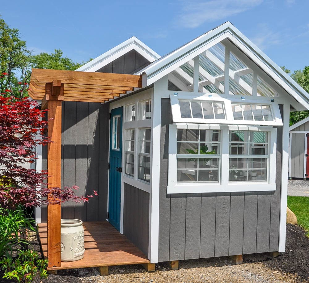 10'x18' Greenhouse Garden Shed - Image 3