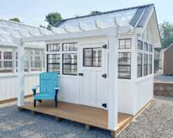 8x10 Potting Shed With Porch