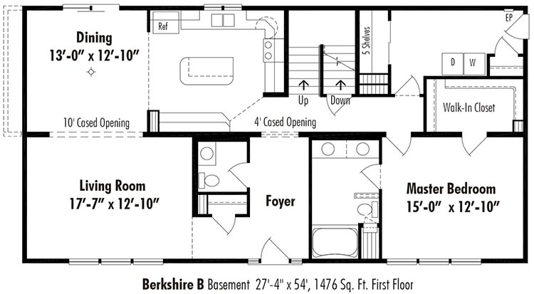 Berkshire - Floor Plan B
