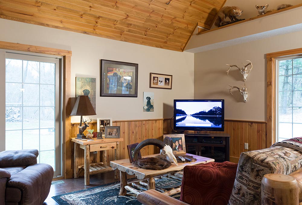 A-Frame Hunting Lodge
