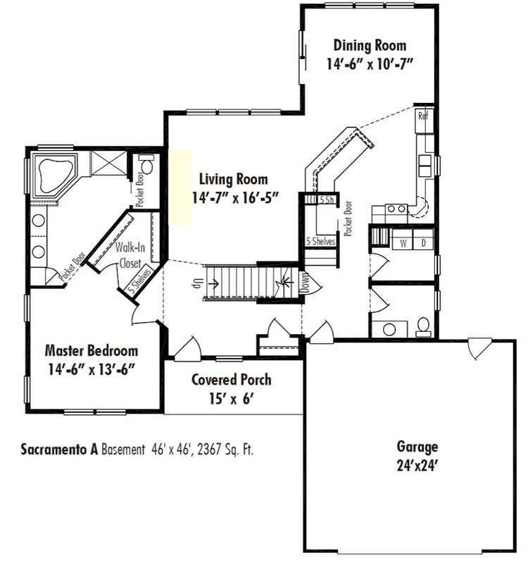 Sacramento - Floor Plan A