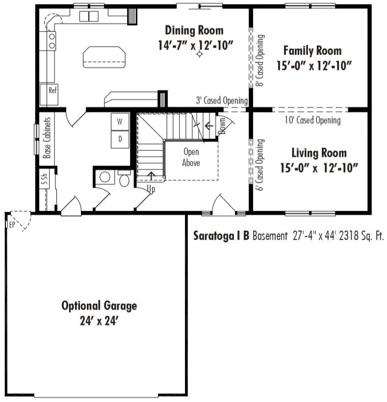 Saratoga - Floor Plan B