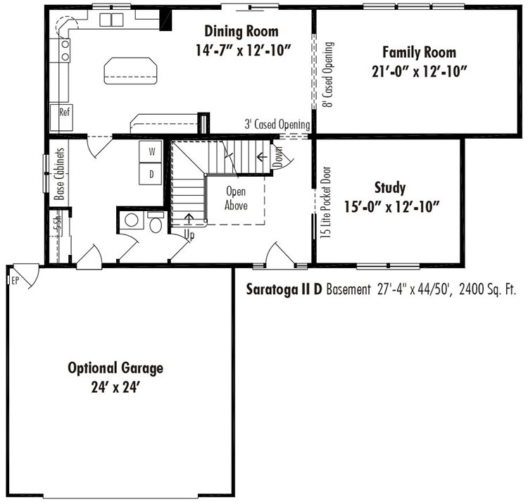 Saratoga - Floor Plan D