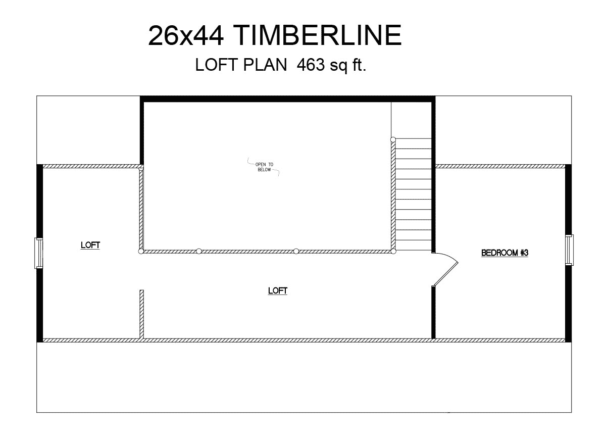 Timberline - Floor Plan A