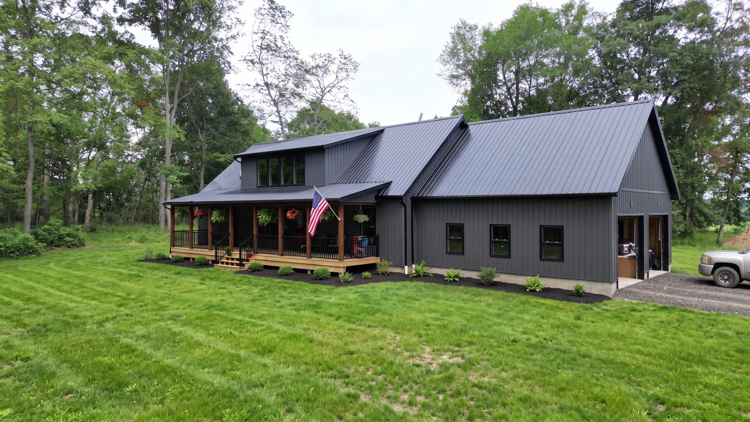 Timber Haven Front Lawn